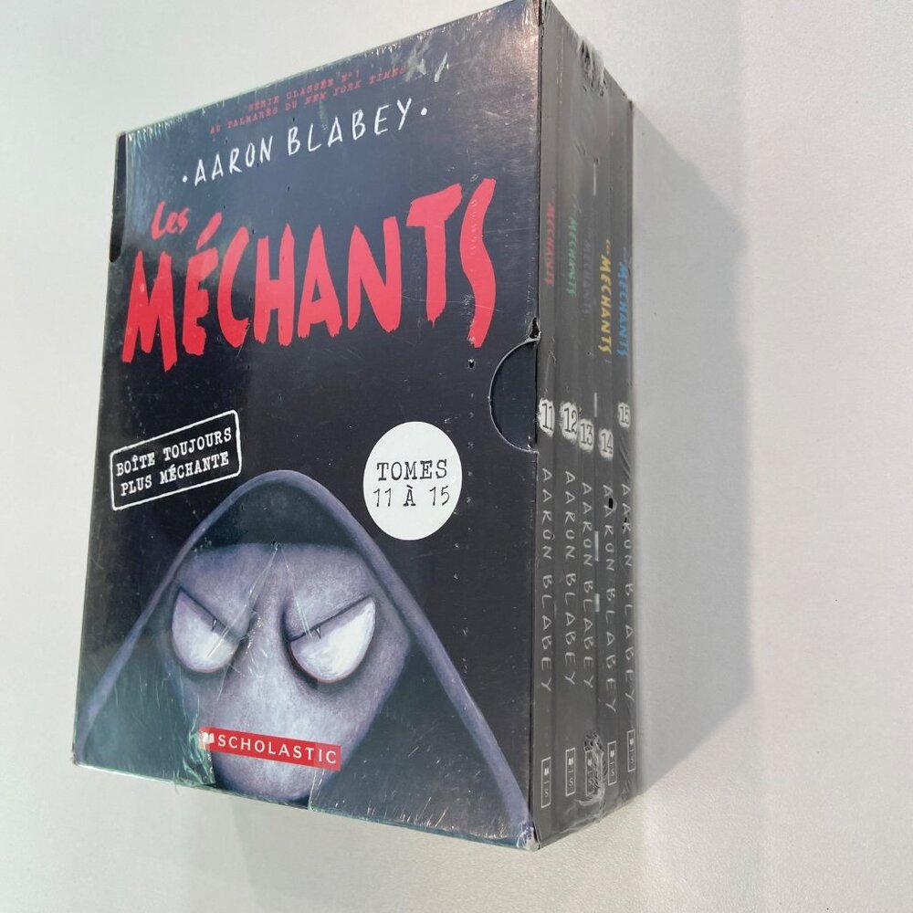 Les Méchants Box Set Tomes 11 à 15 Aaron Blabey French Edition Books Collection